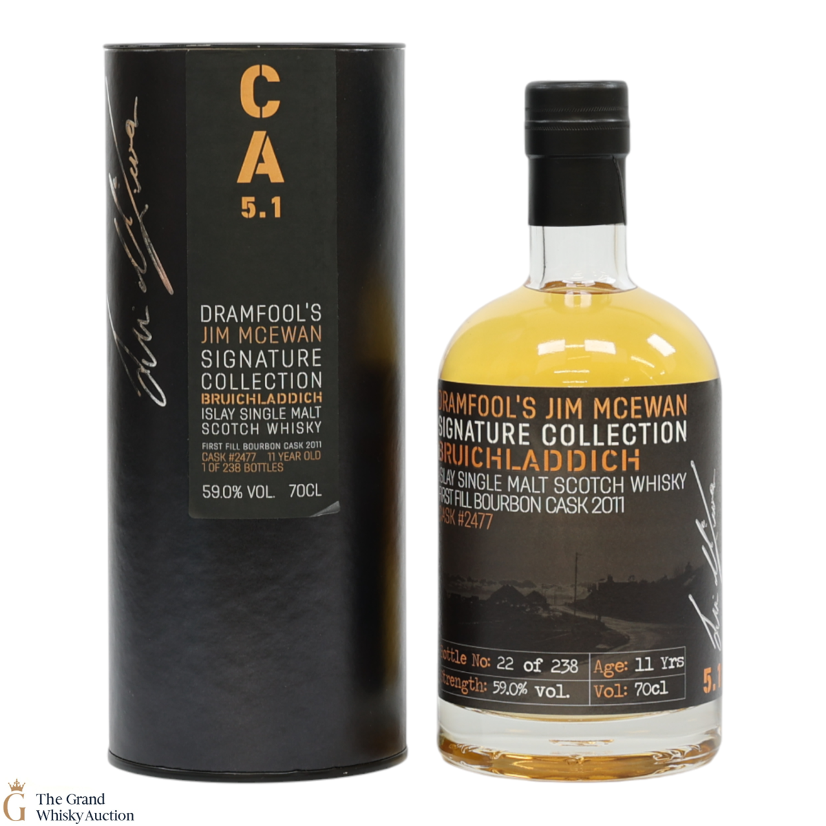 Bruichladdich - 11 Year Old - Dramfool's Jim McEwan Signature Collection 5.1