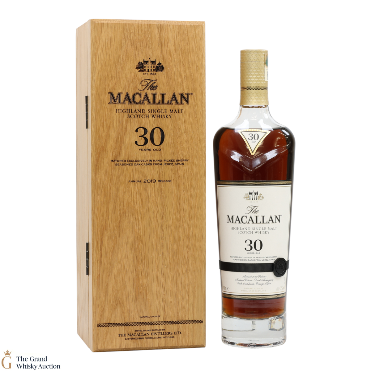 Macallan - 30 Year Old Sherry Oak - 2019