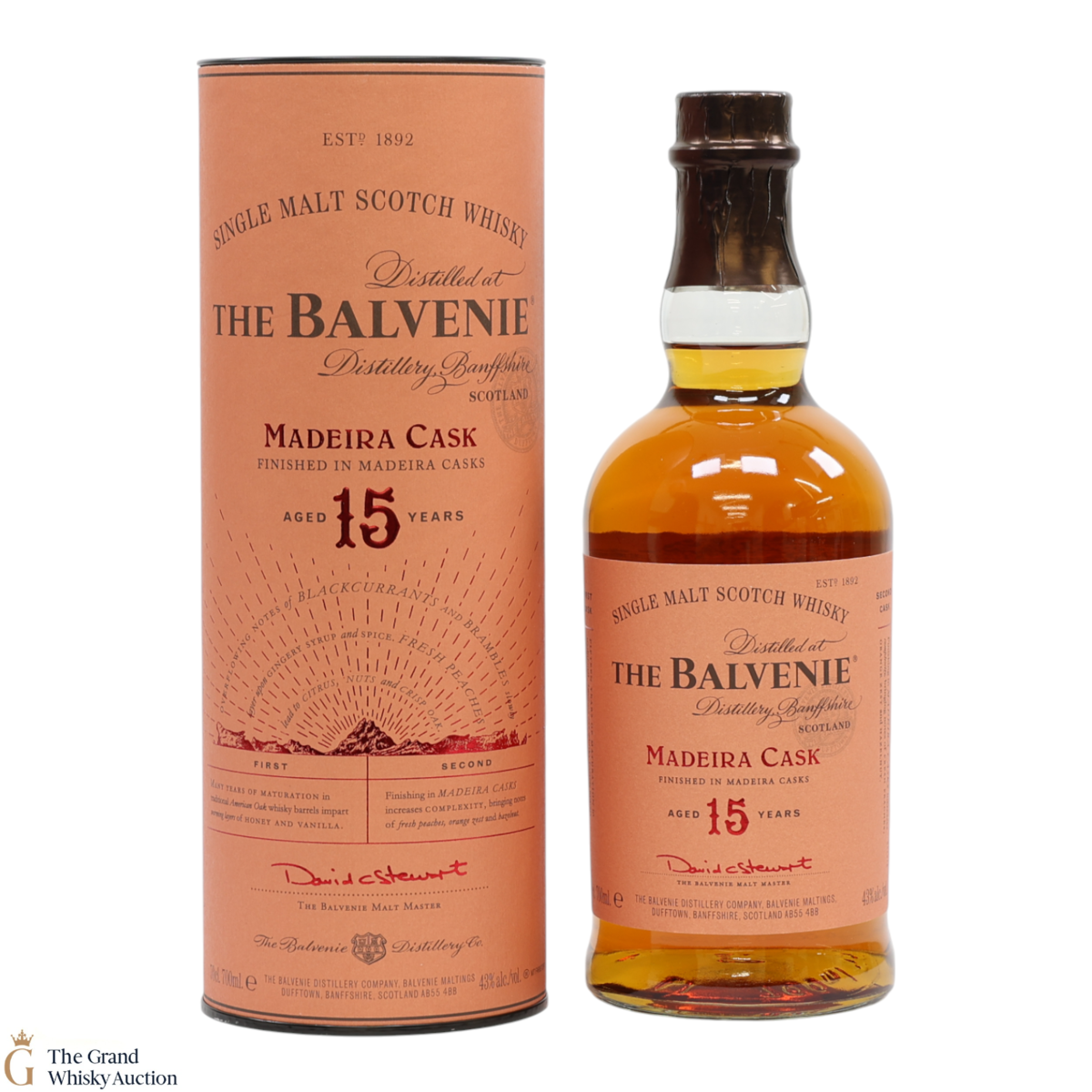 Balvenie - 15 Year Old - Madeira Cask Finish