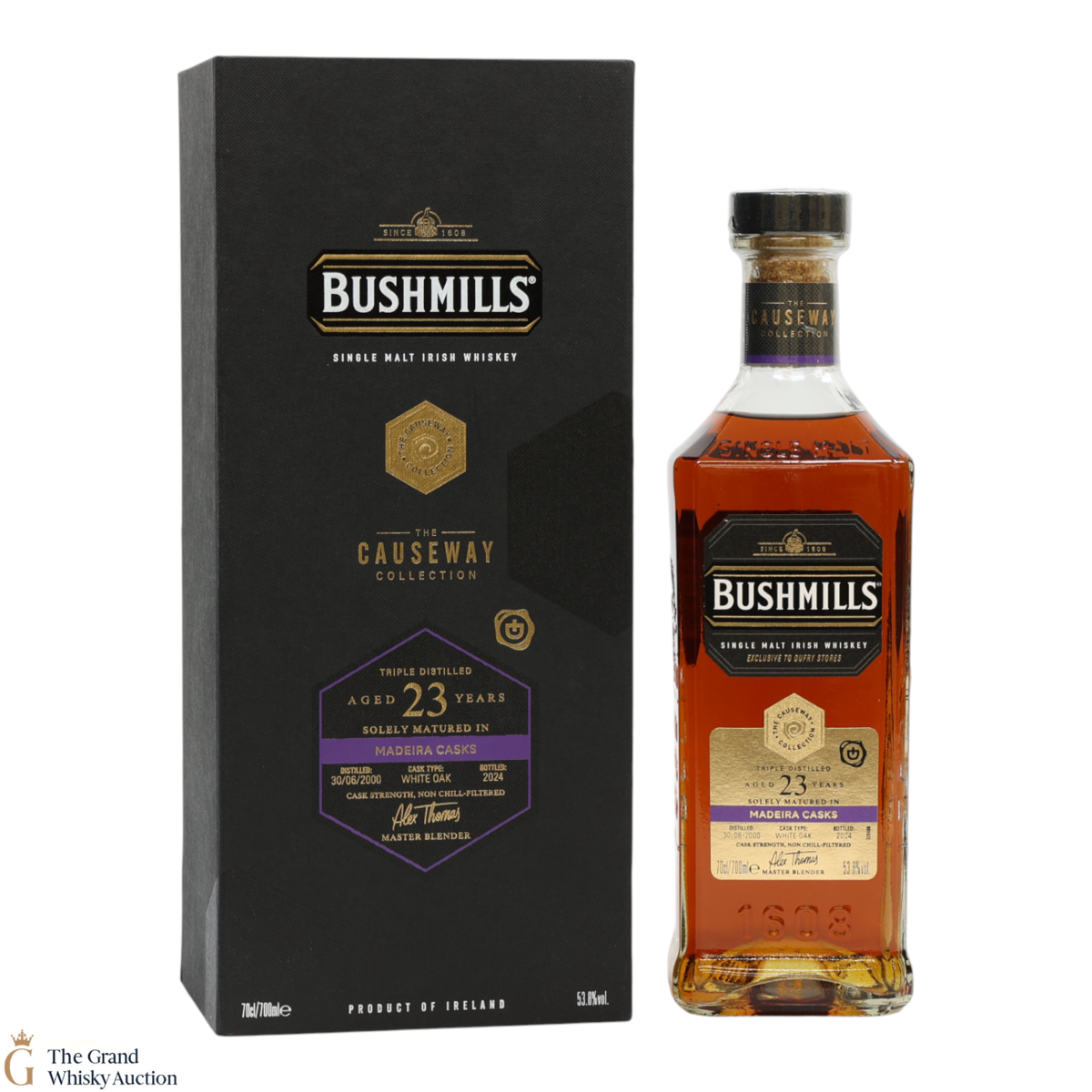 Bushmills - 23 Year Old 2000 - Causeway Distillery Collection