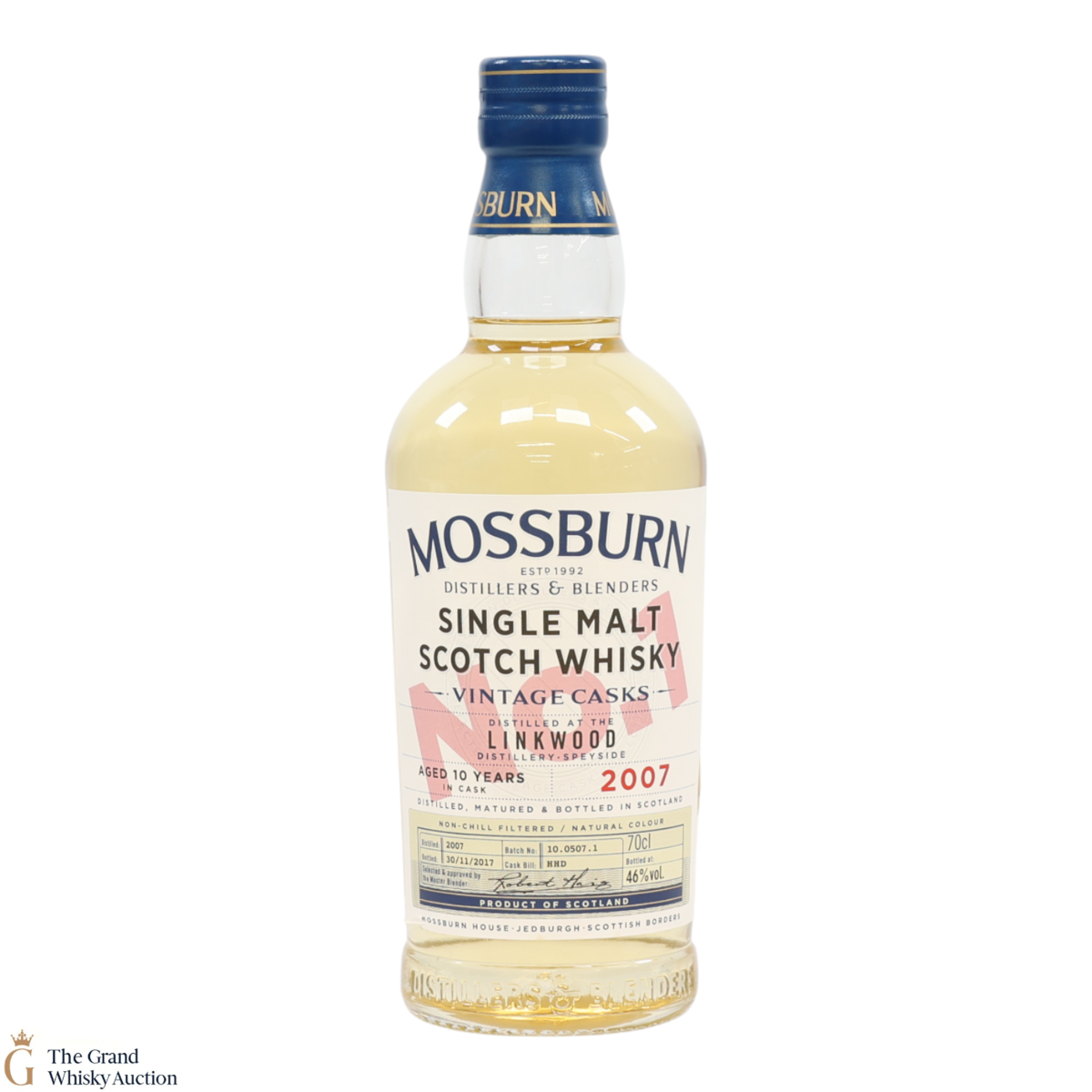 Linkwood - 10 Year Old 2007 - Vintage Casks - Mossburn
