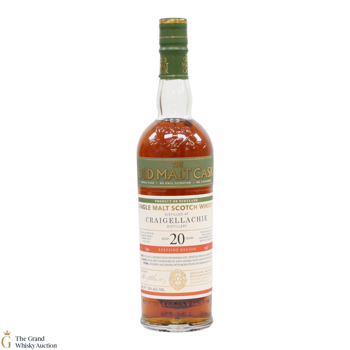 Craigellachie - 20 Year (1995) - Old Malt Cask 