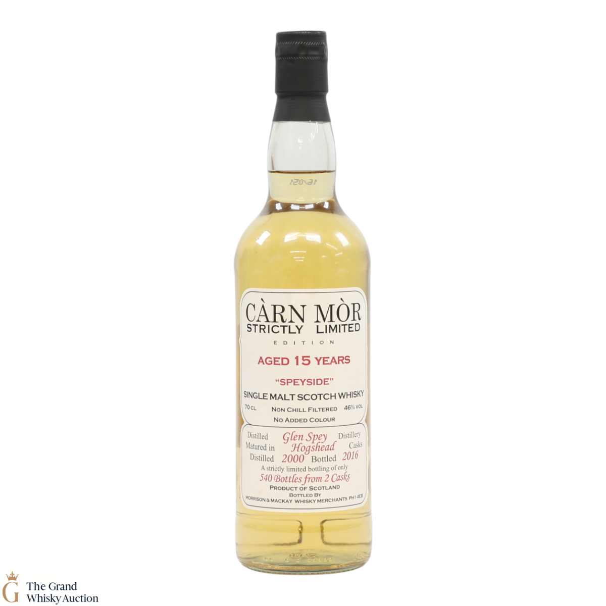 Glen Spey - 15 Year Old 2000 - Carn Mor 2016