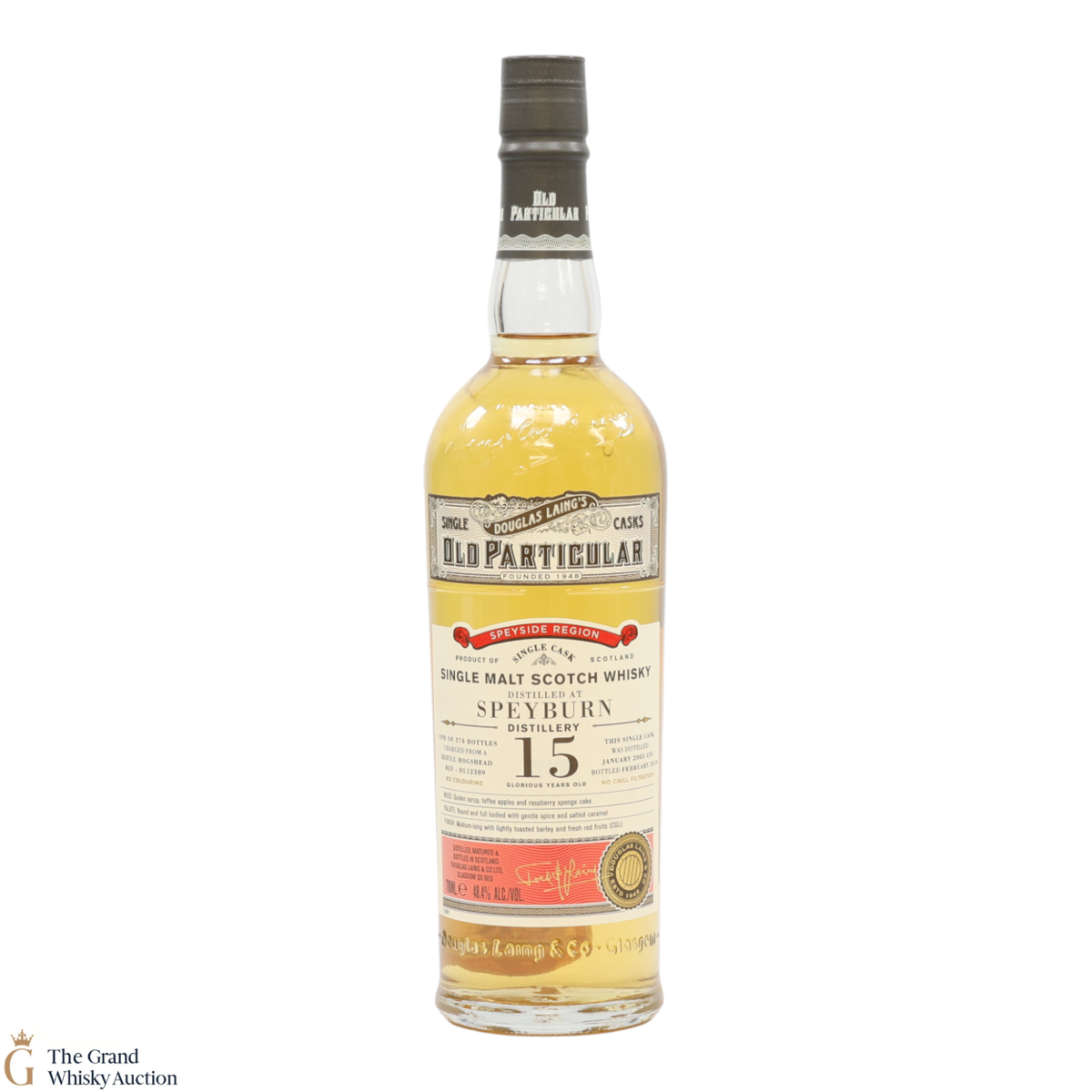 Speyburn - 15 Year Old 2003 - Speyside Region - Old Particular