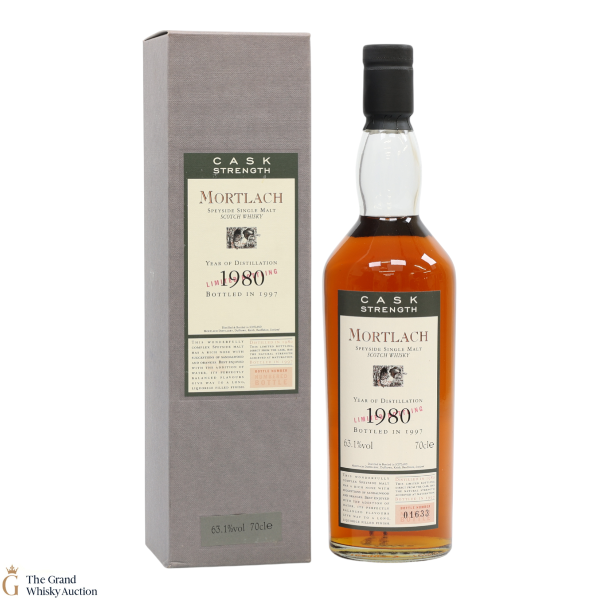 Mortlach - 1980 Flora and Fauna Cask Strength​