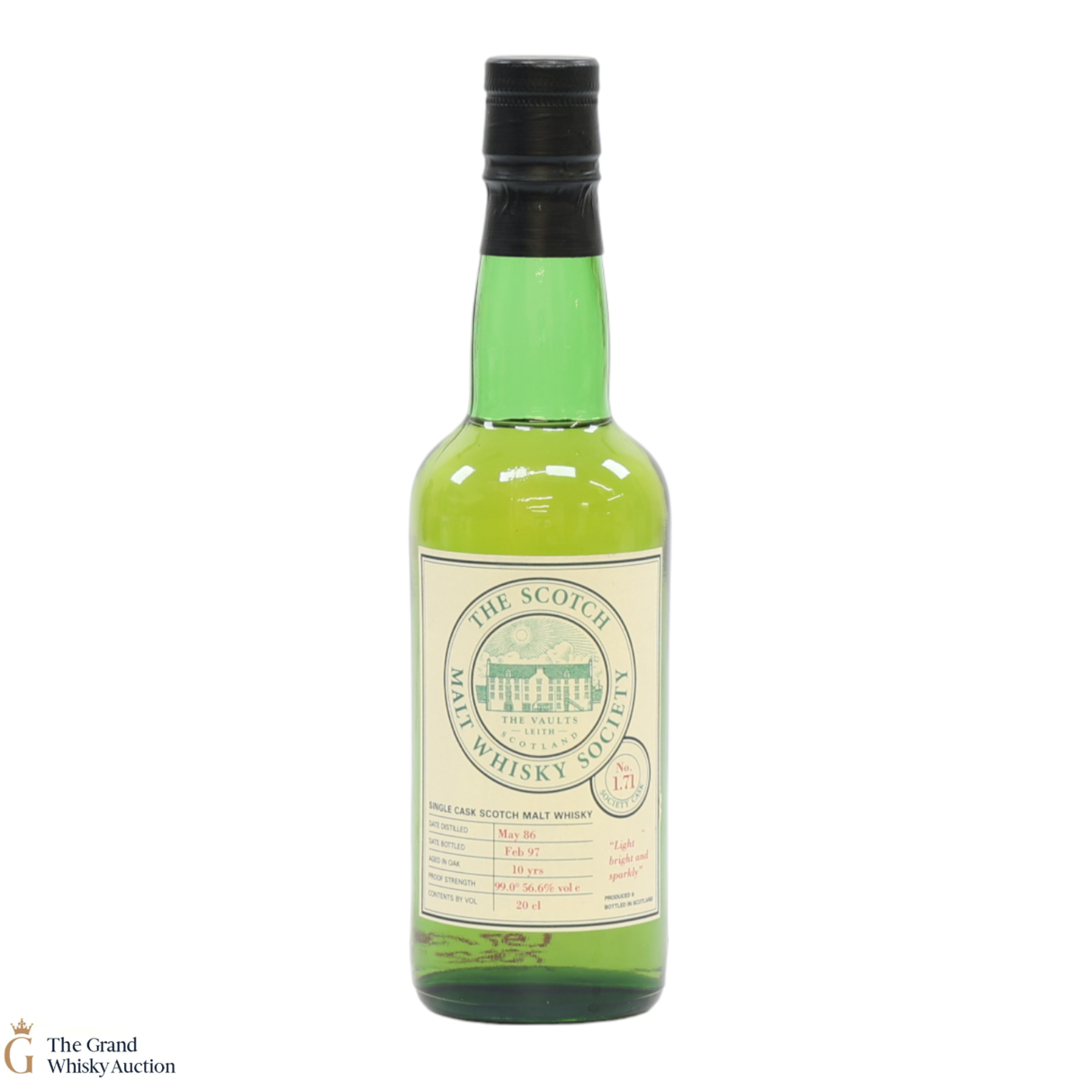 Glenfarclas - 10 Year Old 1986 - SMWS 1.71 - Light Bright And Sparkly (20cl)