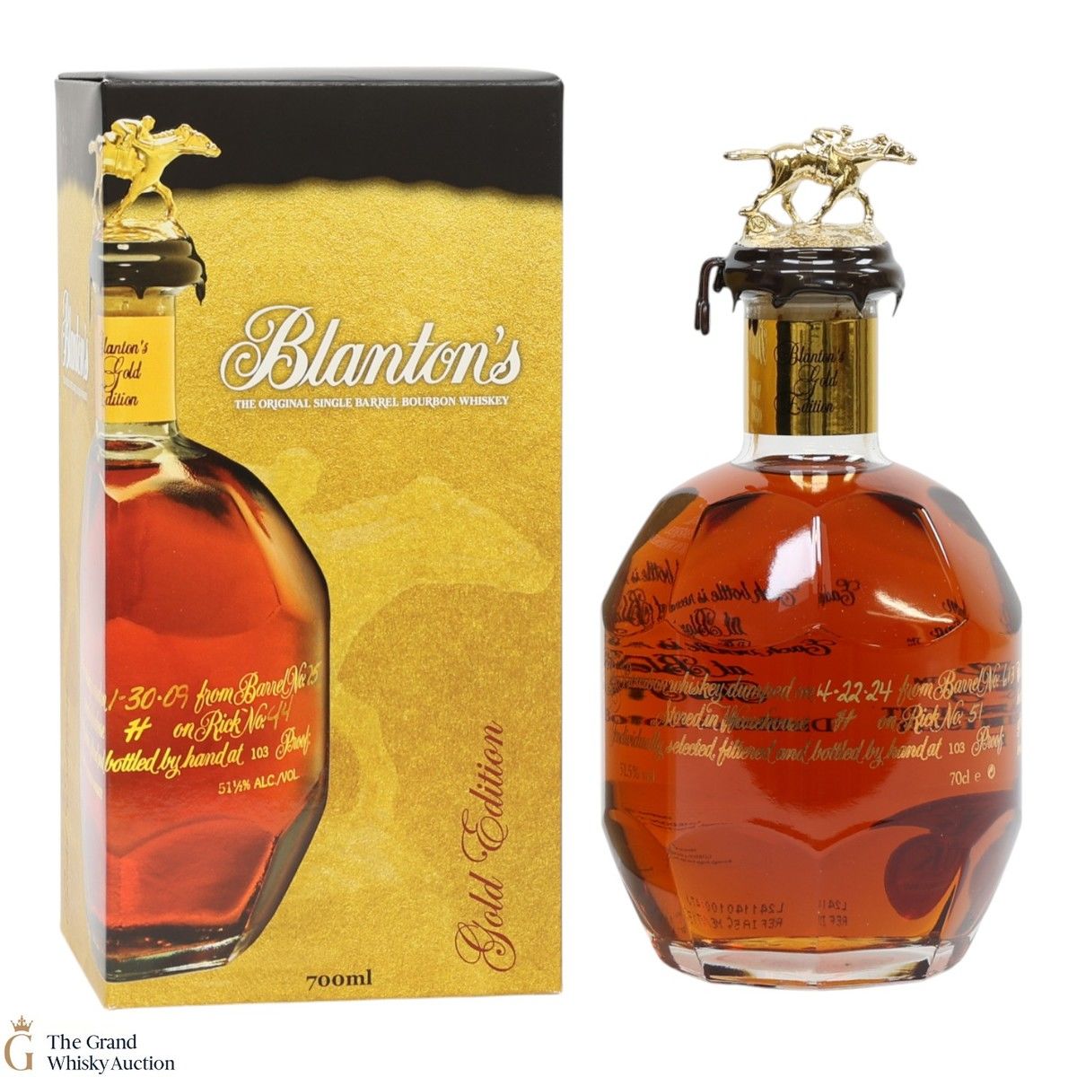 Blanton's - Single Barrel Gold Edition