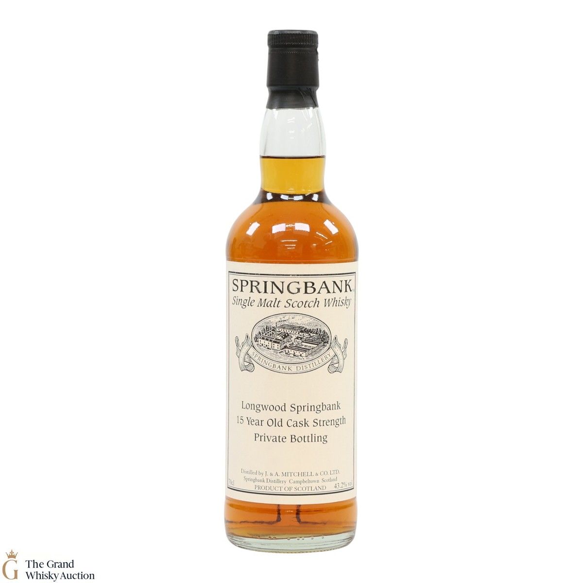Springbank - 15 Year Old 2000 Cask Strength 43.2% - 2015 Private Bottling