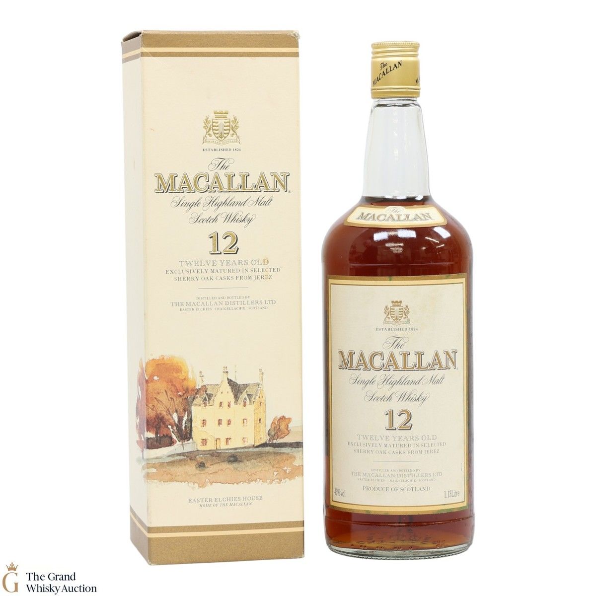 Macallan - 12 Year Old (1990s) (1.13L)