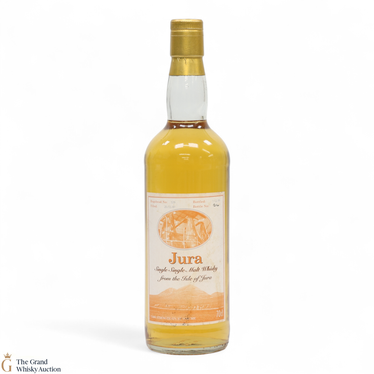 Jura - 12 Year Old 1987 - Private Hogshead #539