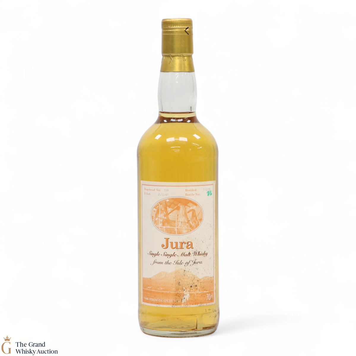 Jura - 12 Year Old 1987 - Private Hogshead #539