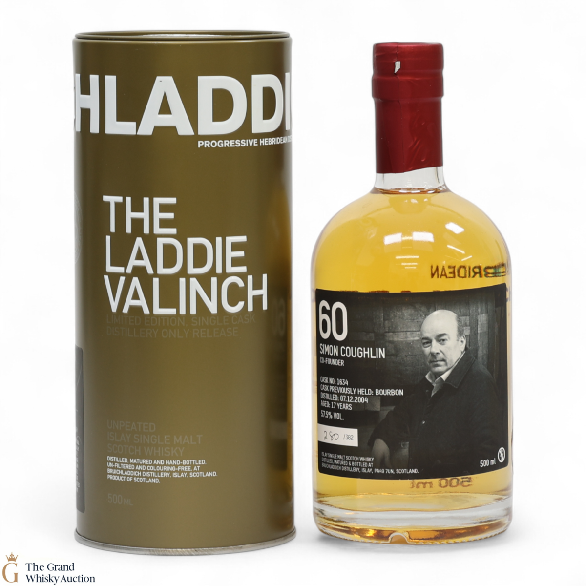 Bruichladdich - 17 Year Old - Valinch 60 -  Simon Coughlin (50cl)