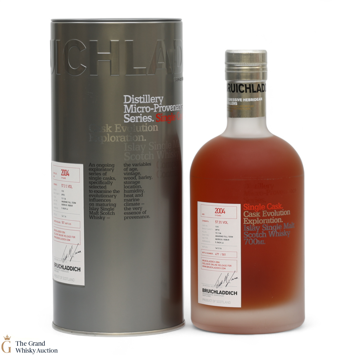 Bruichladdich - 11 Year Old 2007 - Micro Provenance #1310