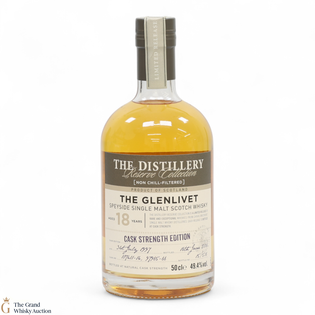 Glenlivet - 18 Year Old 1997 - Cask Strength Edition - Distillery Reserve Collection (50cl)