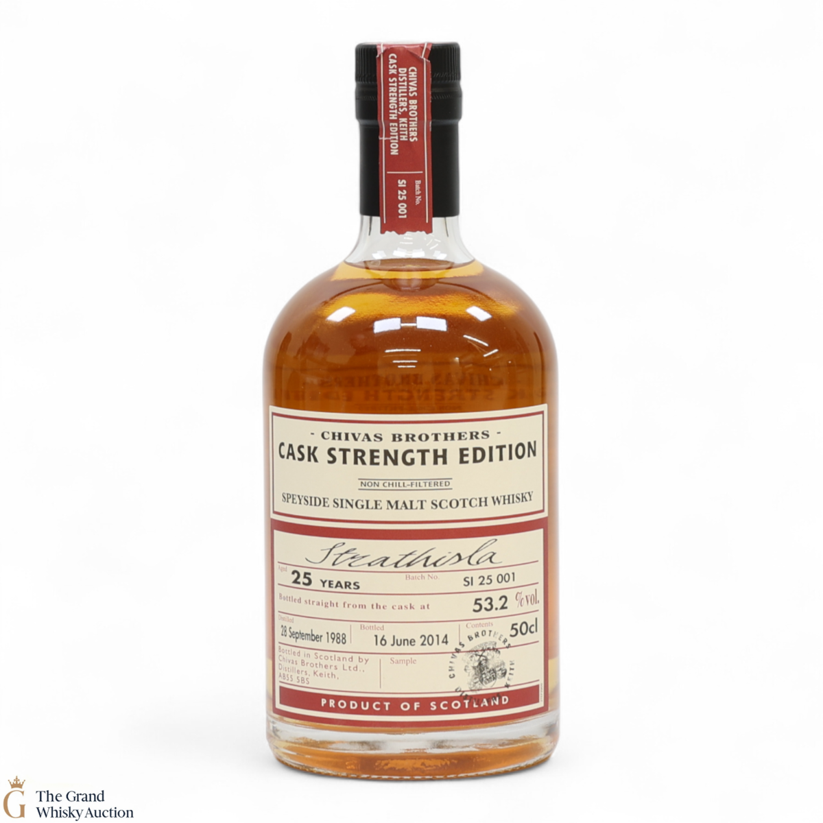 Strathisla - 25 Year Old 1988 - Batch #1 Cask Strength Edition - Chivas Brothers (50cl)