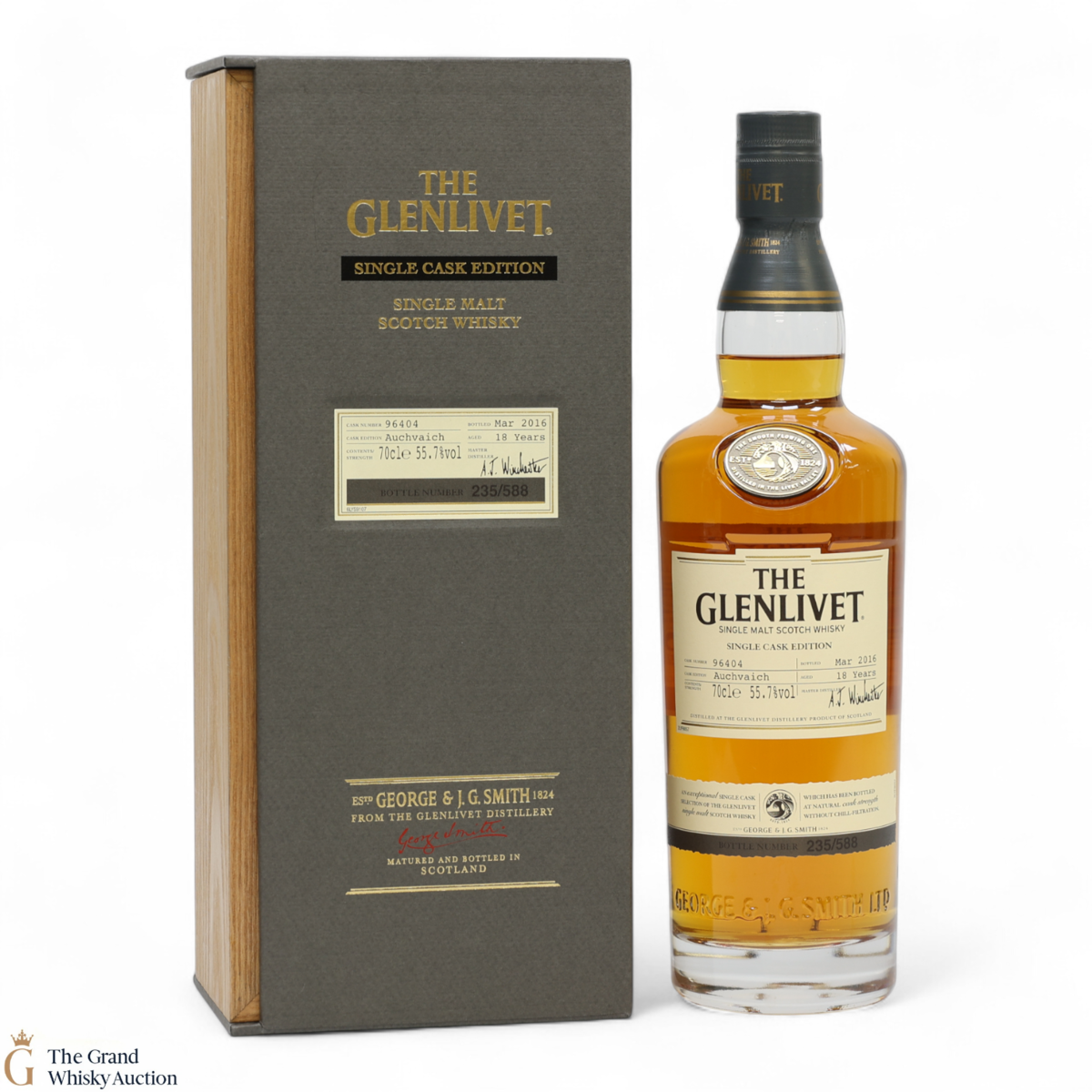 Glenlivet - 18 Year Old - Single Cask #96404 - Auchvaich