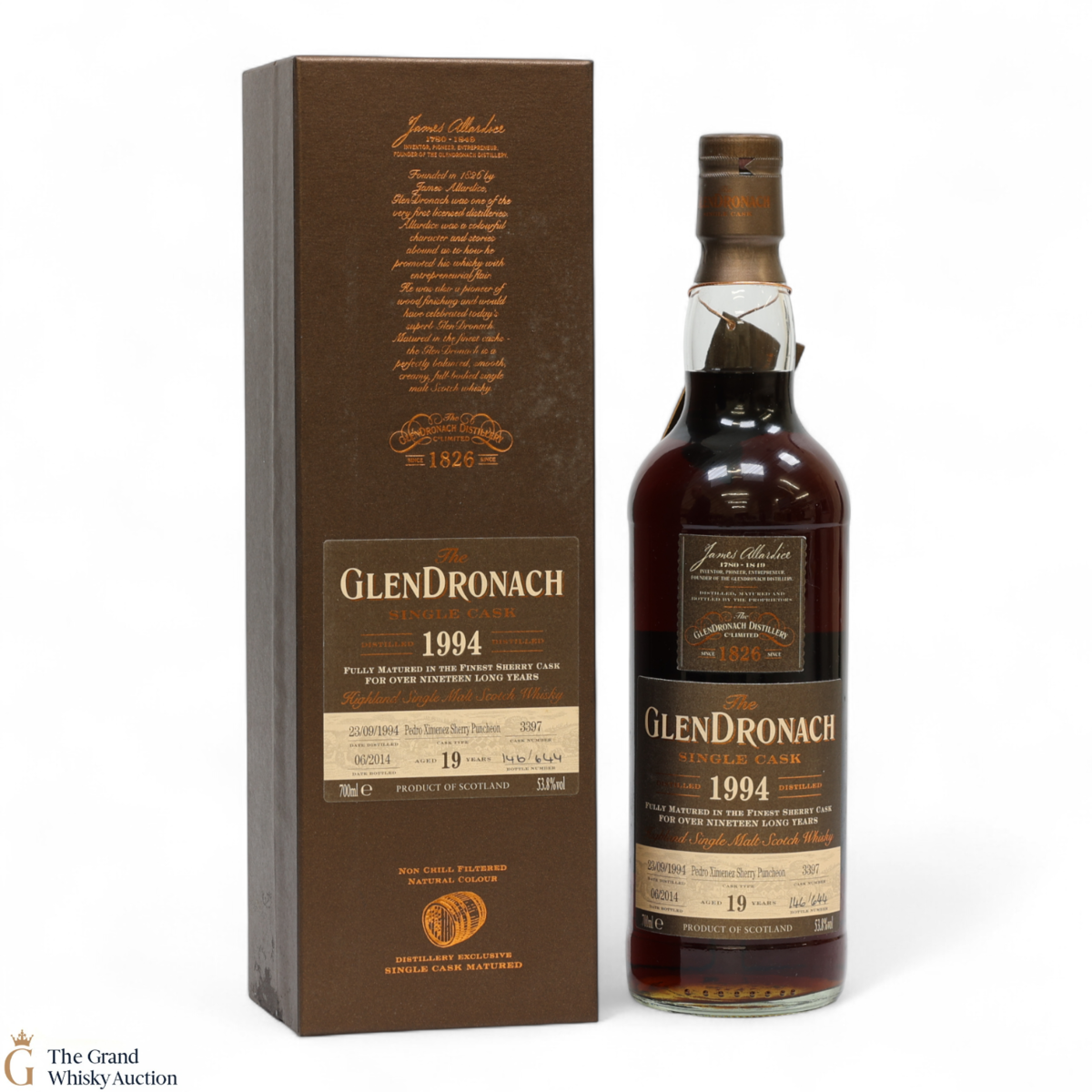 GlenDronach - 19 Year Old - 1994 Single Cask #3397