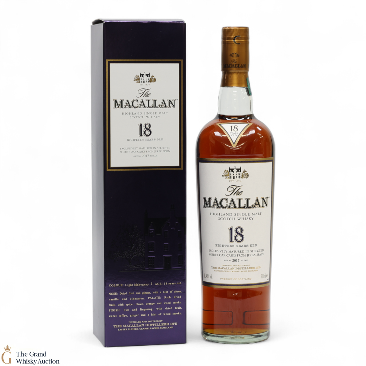 Macallan - 18 Year Old - 2017 Release
