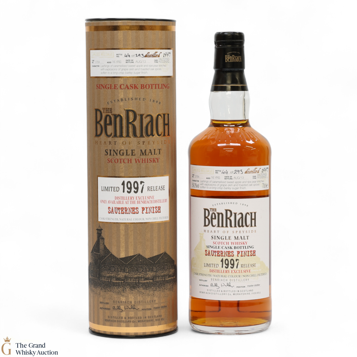 Benriach - 16 Year Old 1997 - Single Cask #3764 - Sauternes Finish - Distillery Exclusive