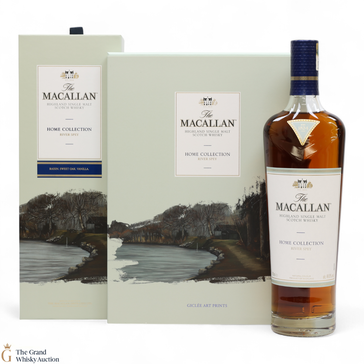 Macallan - Home Collection - River Spey (1x70cl) & Giclee Art Prints