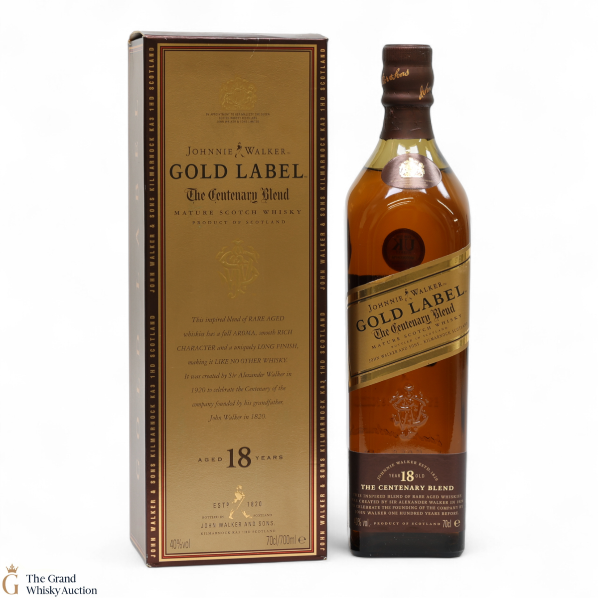 Johnnie Walker - 18 Year Old Gold Label - The Centenary Blend