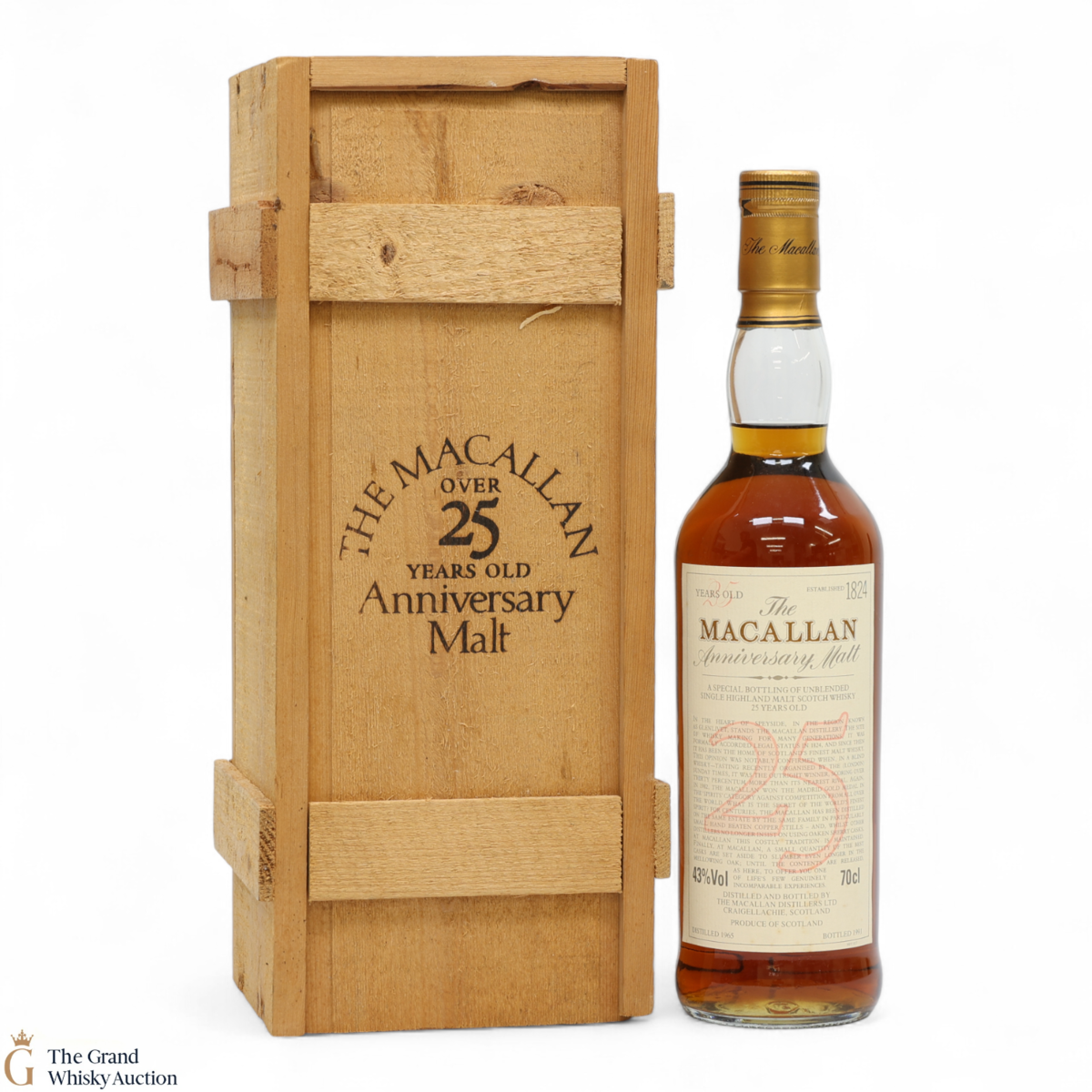 Macallan - 25 Year Old 1965 - Anniversary Malt 1991