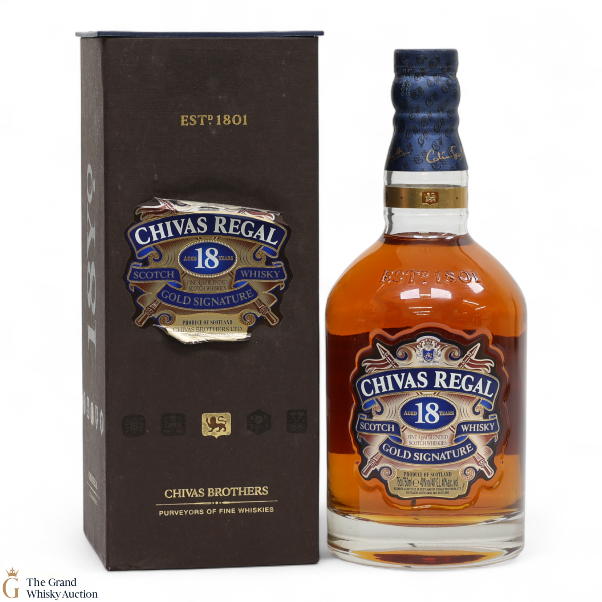 Chivas Regal - 18 Year Old - Gold Signature (75cl)