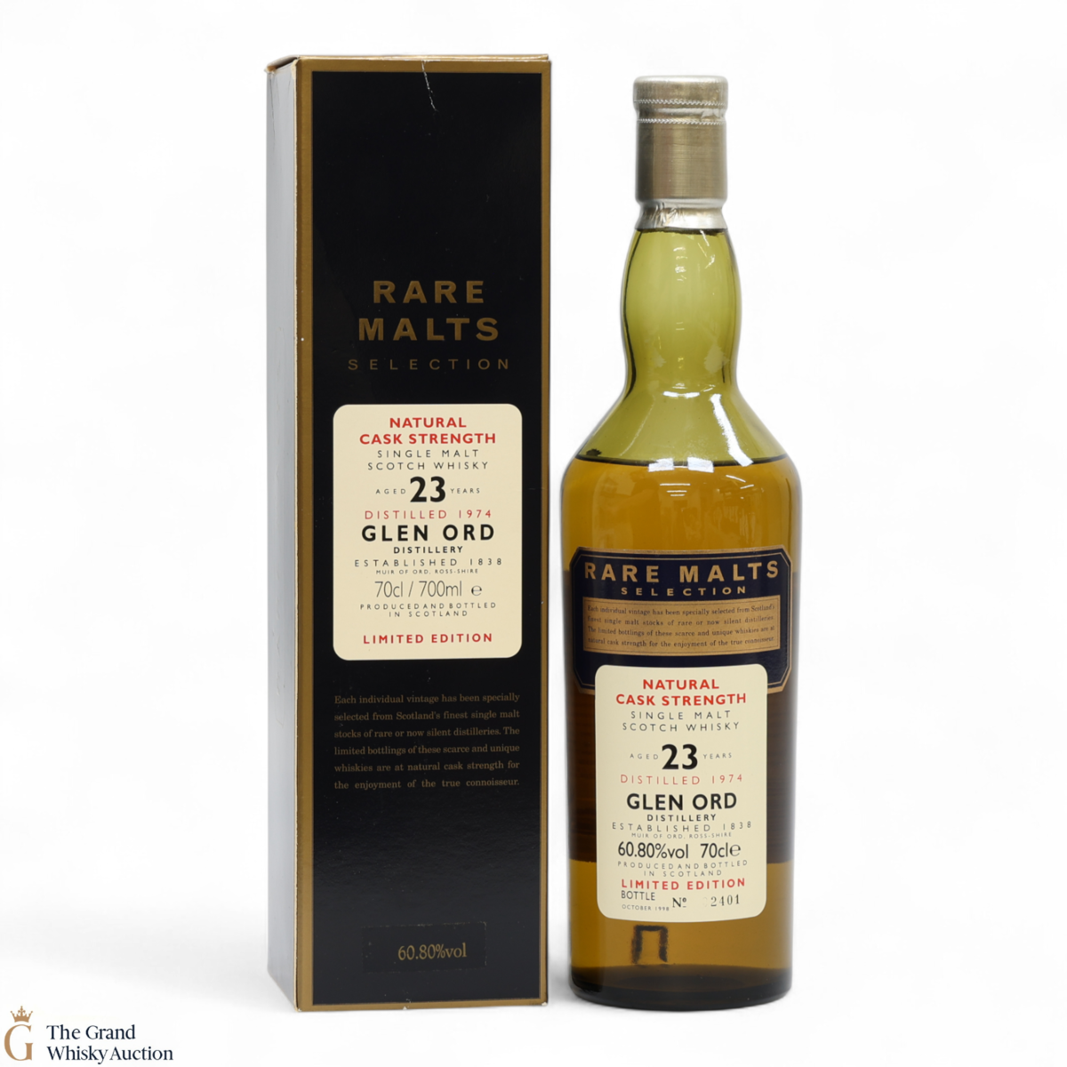 Glen Ord - 23 Year Old 1974 - Rare Malts 60.8%