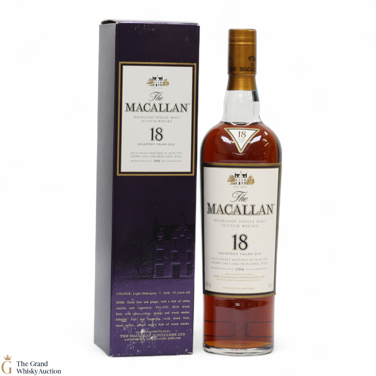 Macallan - 18 Year Old Sherry Oak (1994)