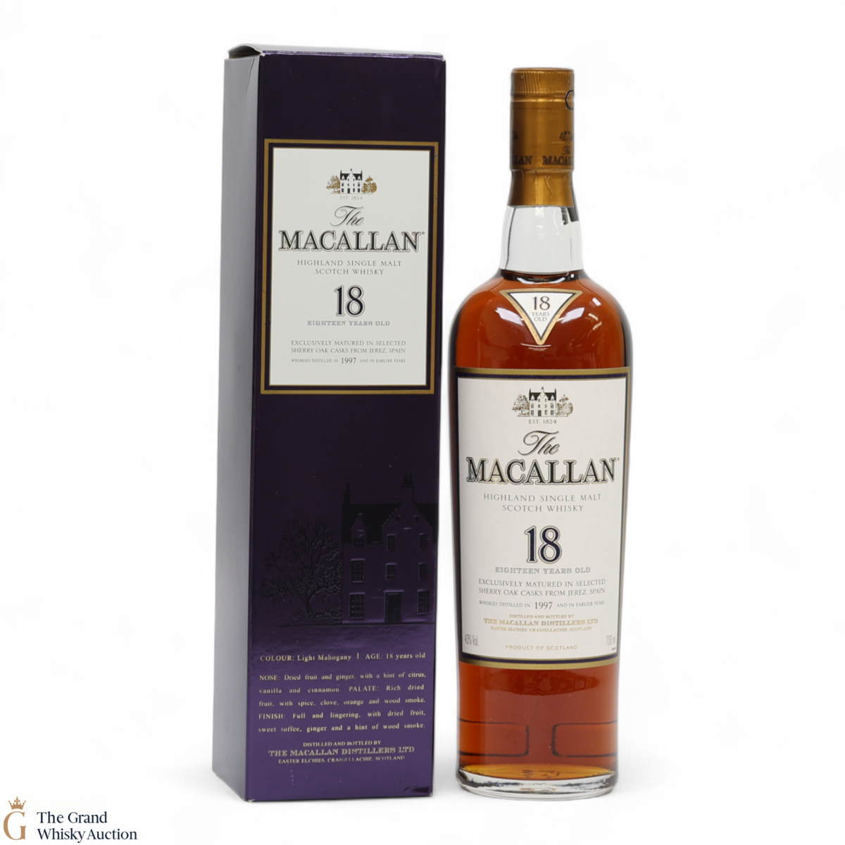Macallan - 18 Year Old - Sherry Oak (1997)