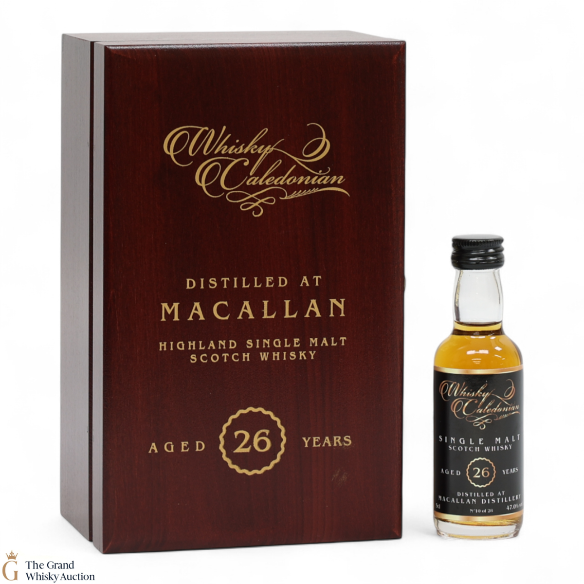 Macallan - 26 Year Old - Whisky Caledonian Black Label (5cl)