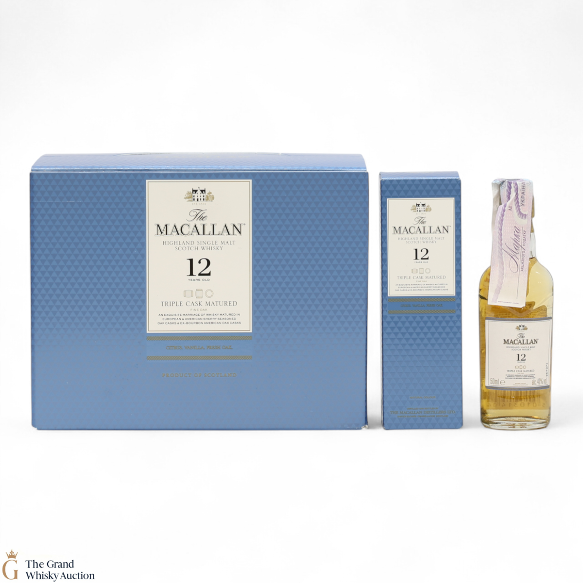 Macallan - 12 Year Old - Triple Cask (Fine Oak) 12 x 5cl