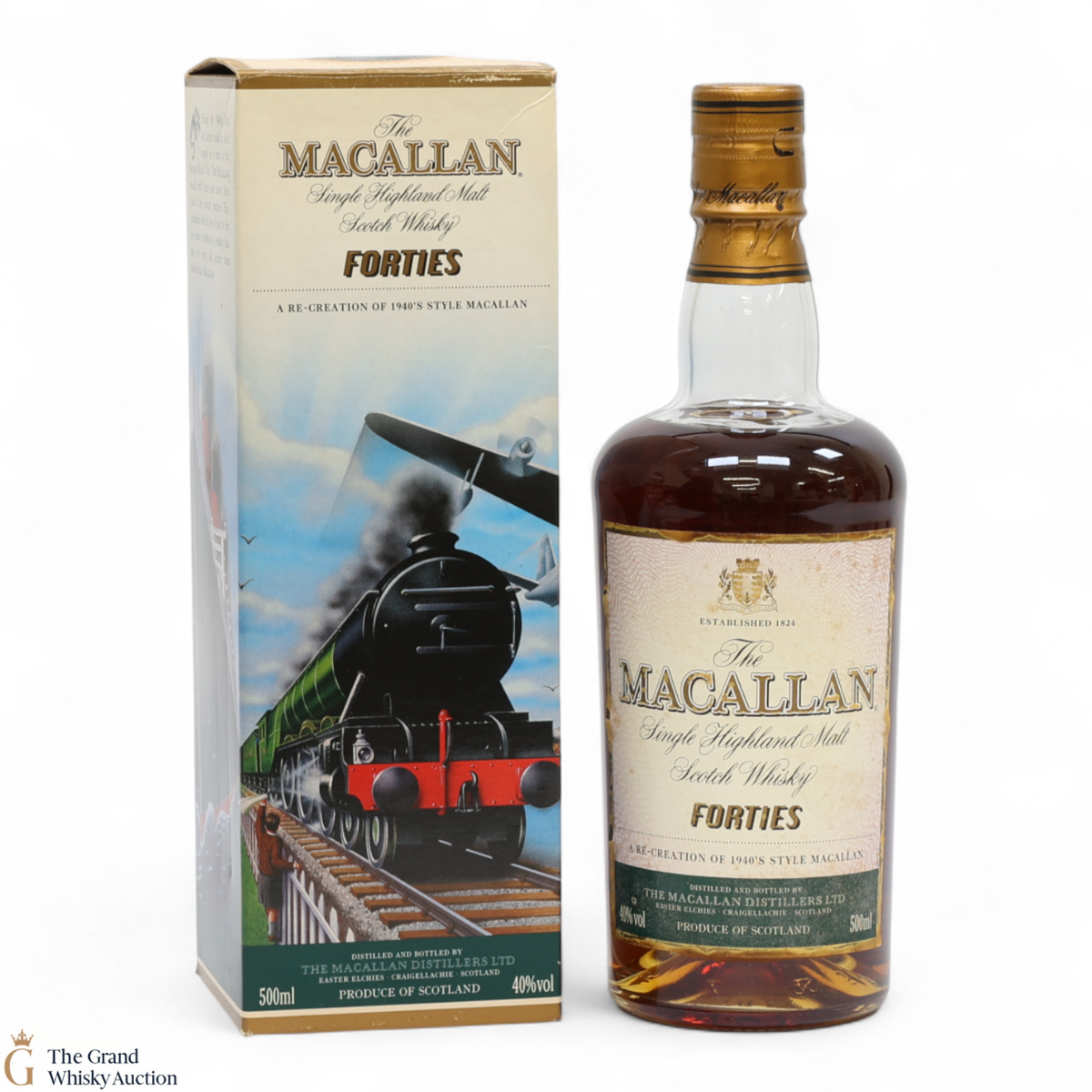 Macallan - Travel Decades Series - Forties (50cl)