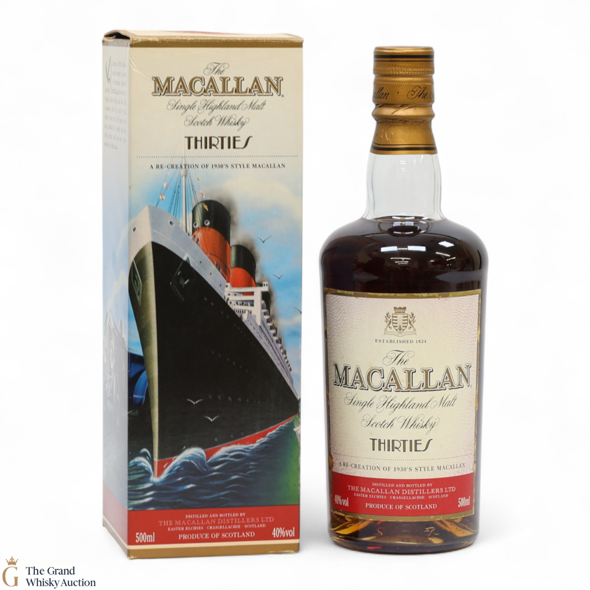 Macallan - Travel Decades Series - Thirties (50cl)
