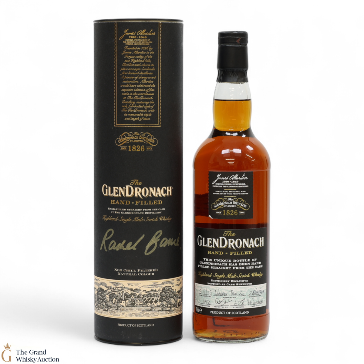 Glendronach - 14 Year Old 2005 Hand Filled Cask Strength PX Puncheon #1930 (SIGNED)