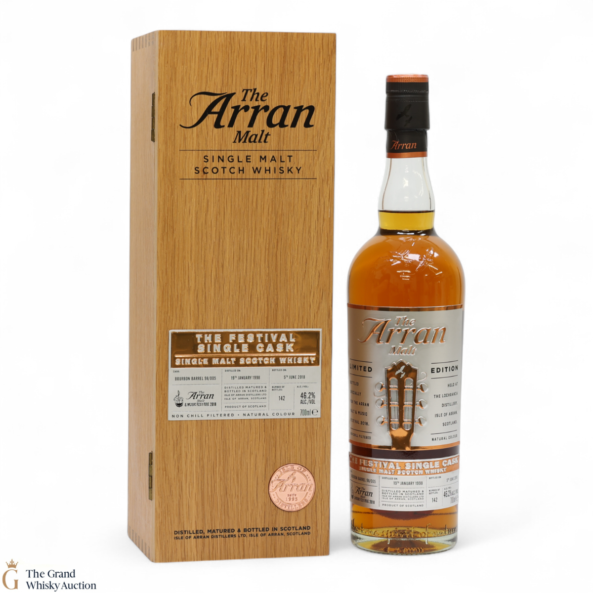Arran - 1998 The Festival Single Cask #98/005 - Malt and Music Festival 2018