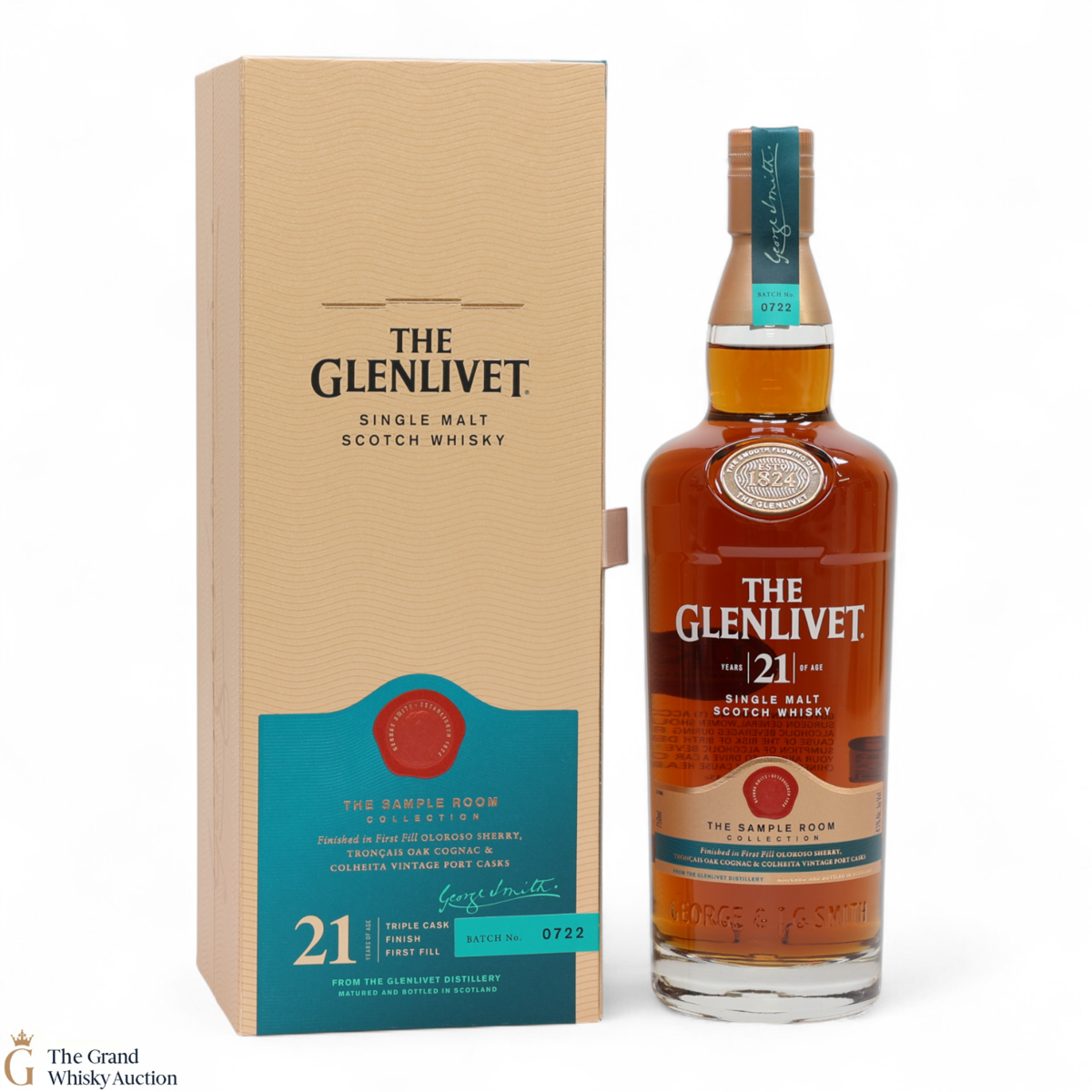 Glenlivet - 21 Year Old - Triple Cask Finish - The Sample Room Collection (75cl)