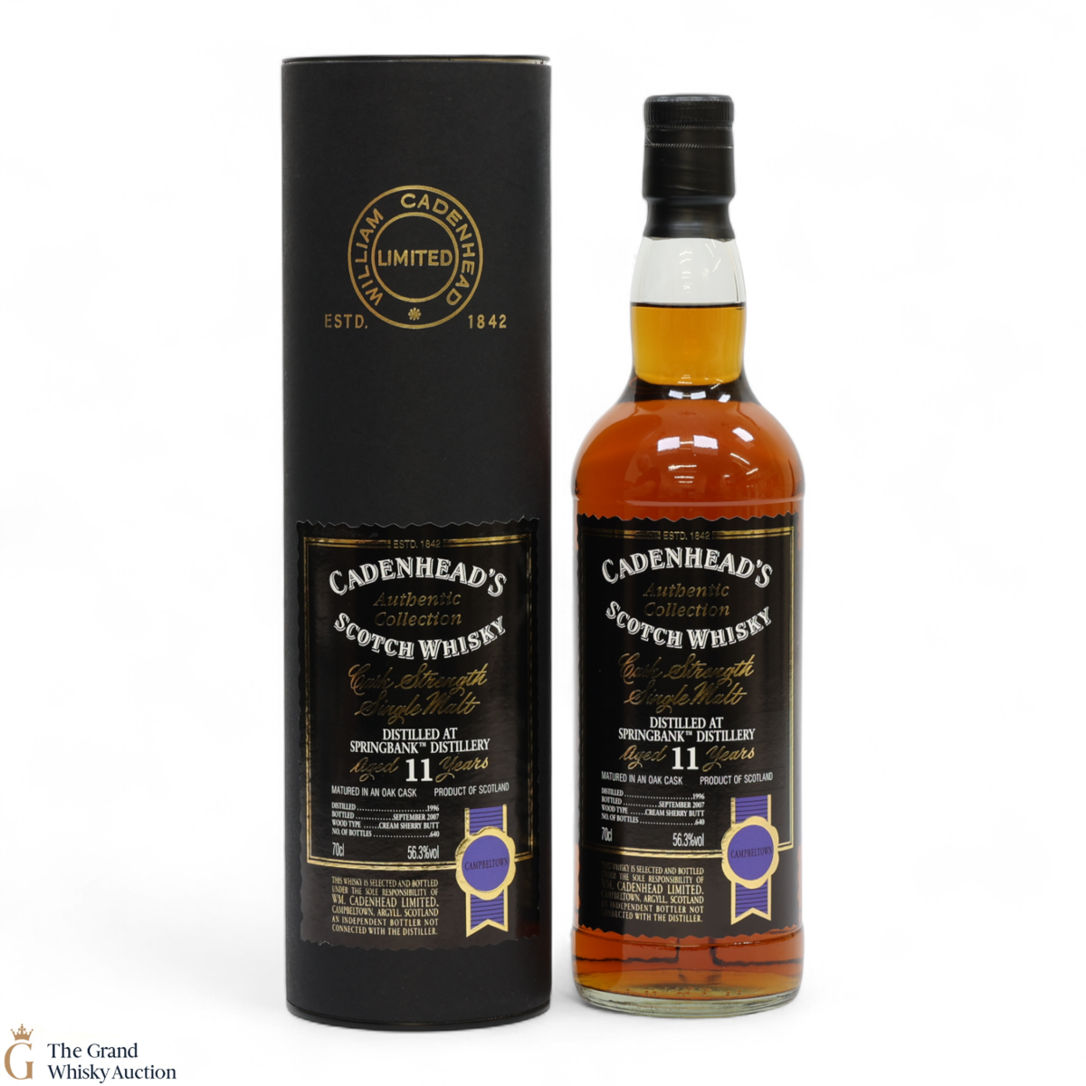 Springbank - 11 Year Old - Cadenhead's Authentic Collection