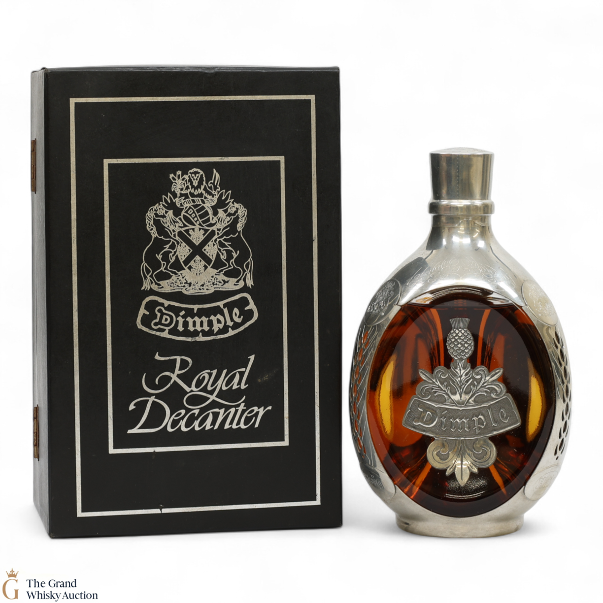 Haig's Dimple - 12 Year Old - Royal Pewter Decanter 