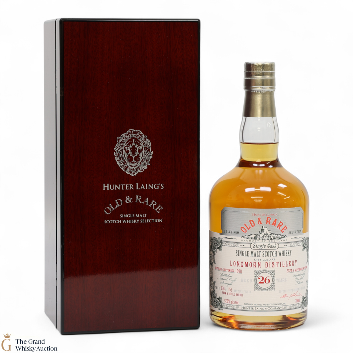 Longmorn - 26 Year Old 1998 - Hunter Laing - Old & Rare
