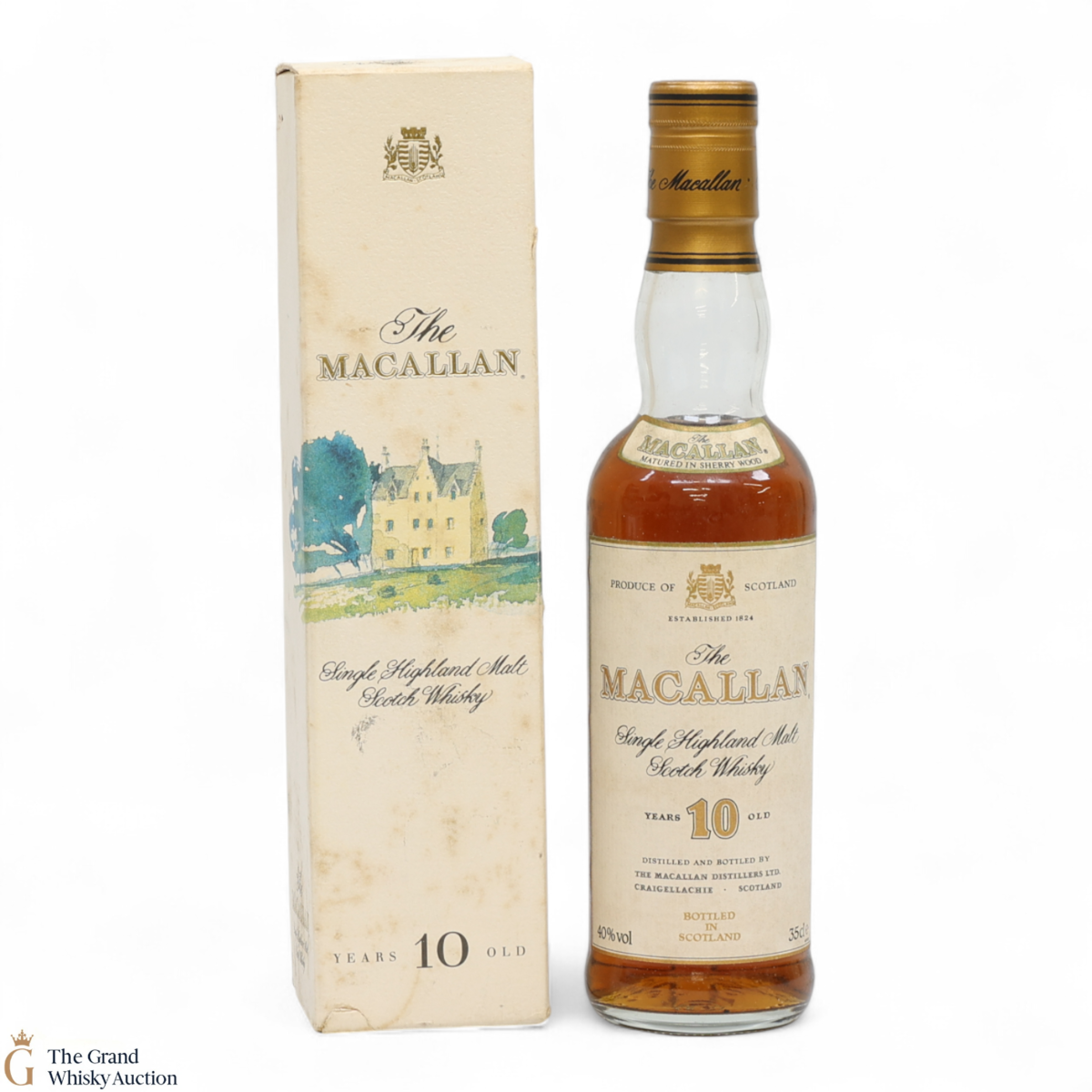 Macallan - 10 Year Old (1980s) 35cl