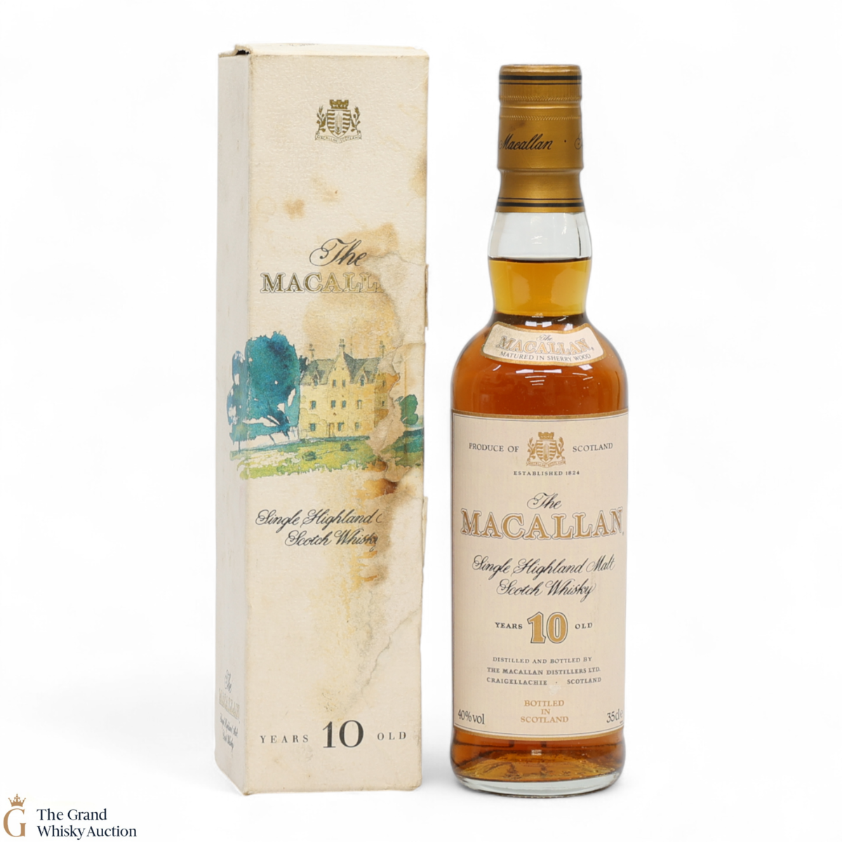Macallan - 10 Year Old (1980s) 35cl