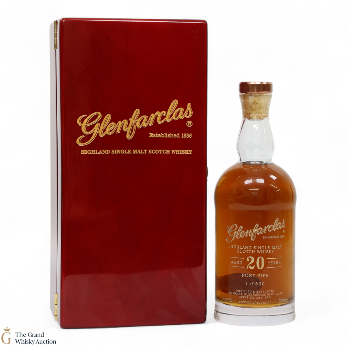 Glenfarclas - 20 Year Old - Port Pipe Decanter