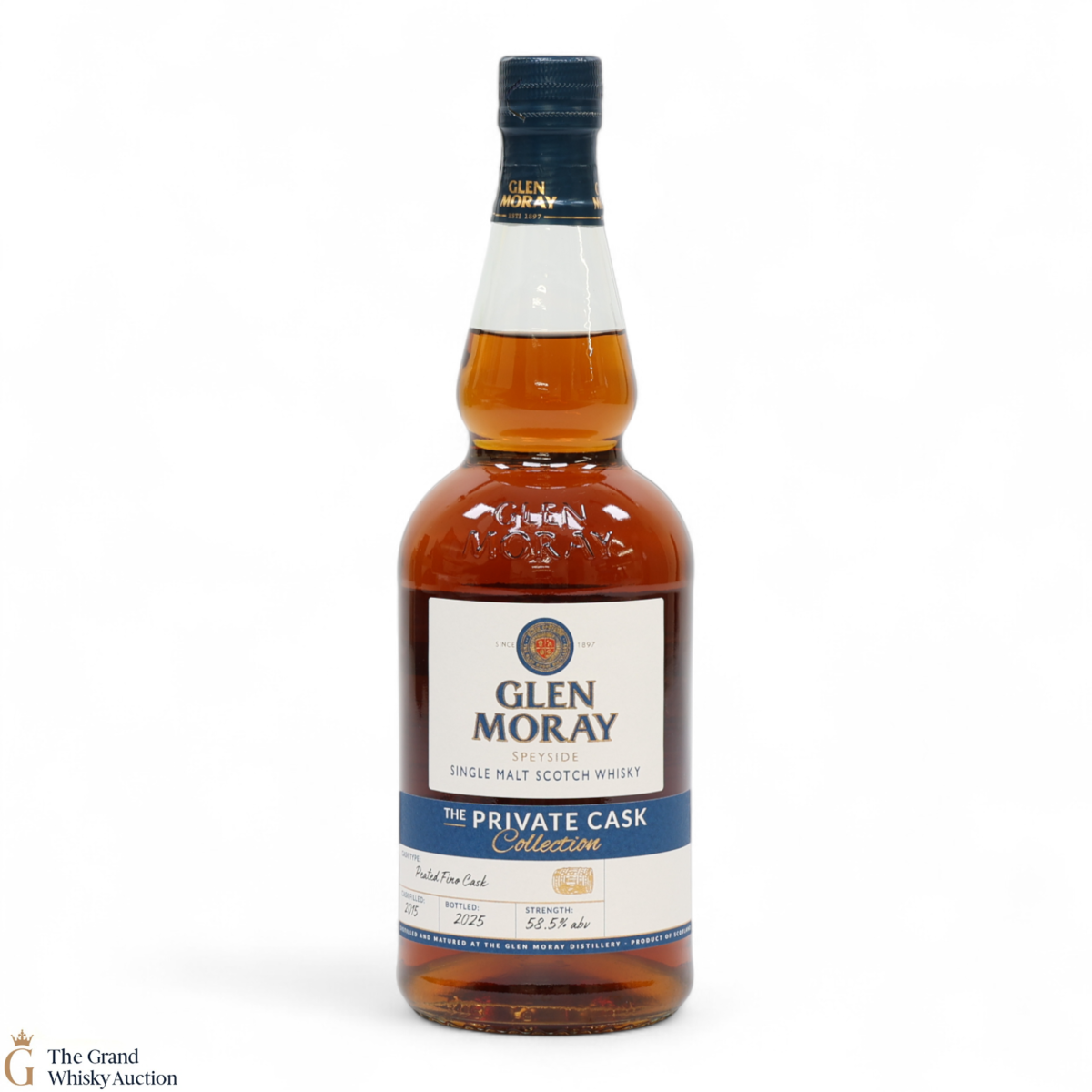 Glen Moray - 2015 Peated Fino Cask - 2025 The Private Cask Collection