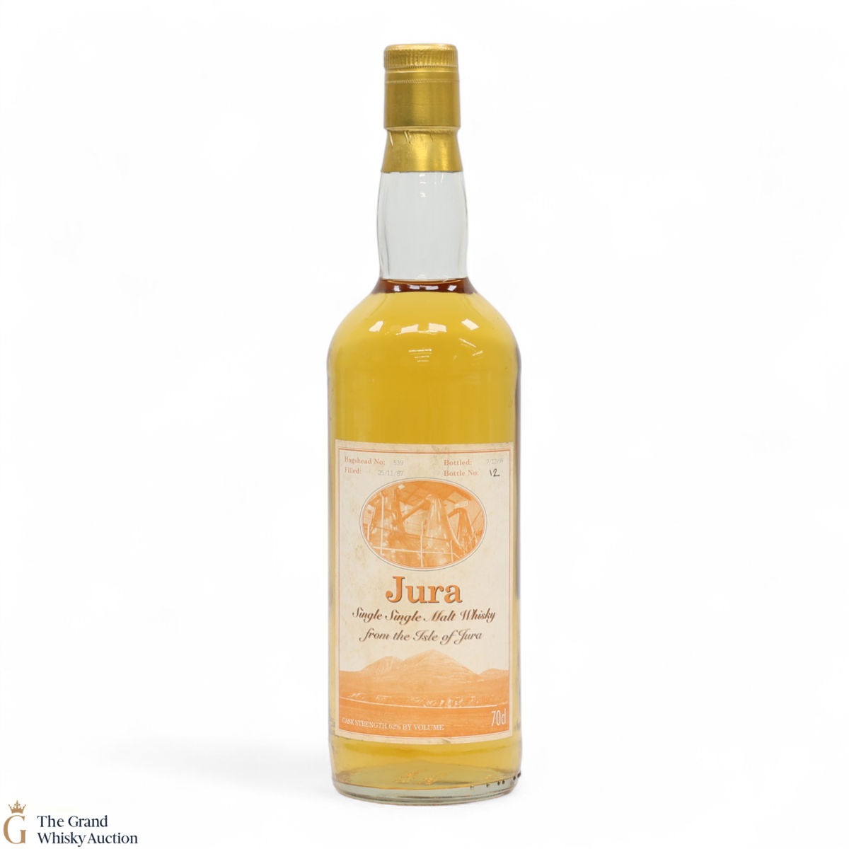 Jura - 12 Year Old 1987 - Private Hogshead #539