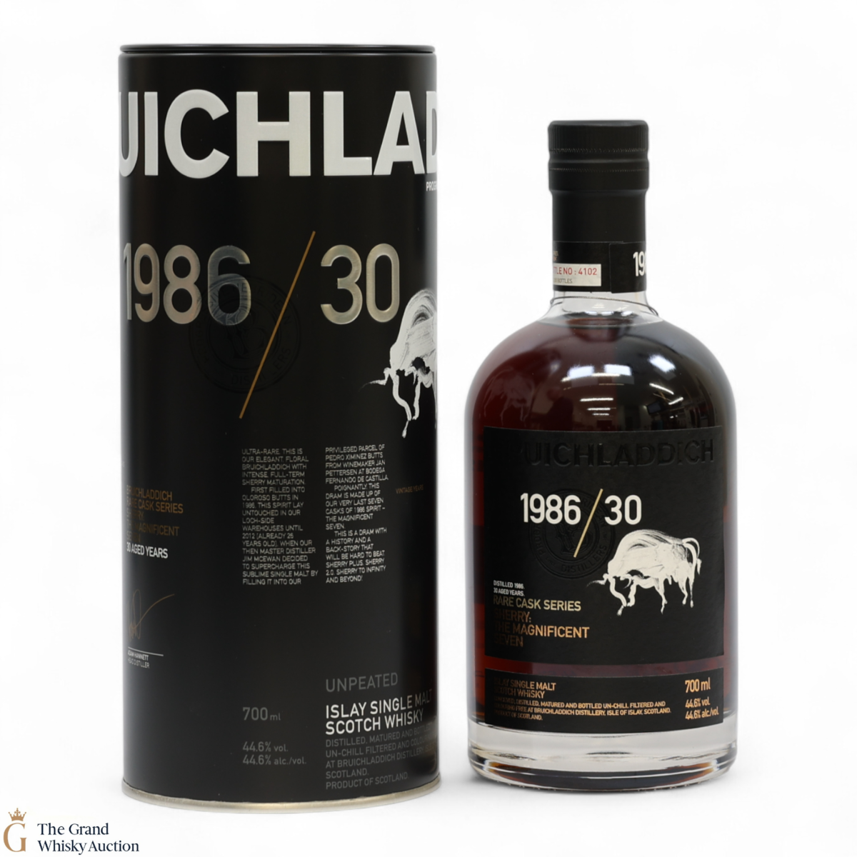 Bruichladdich - 1986 30 Year Old - Rare Cask Series - Magnificent Seven