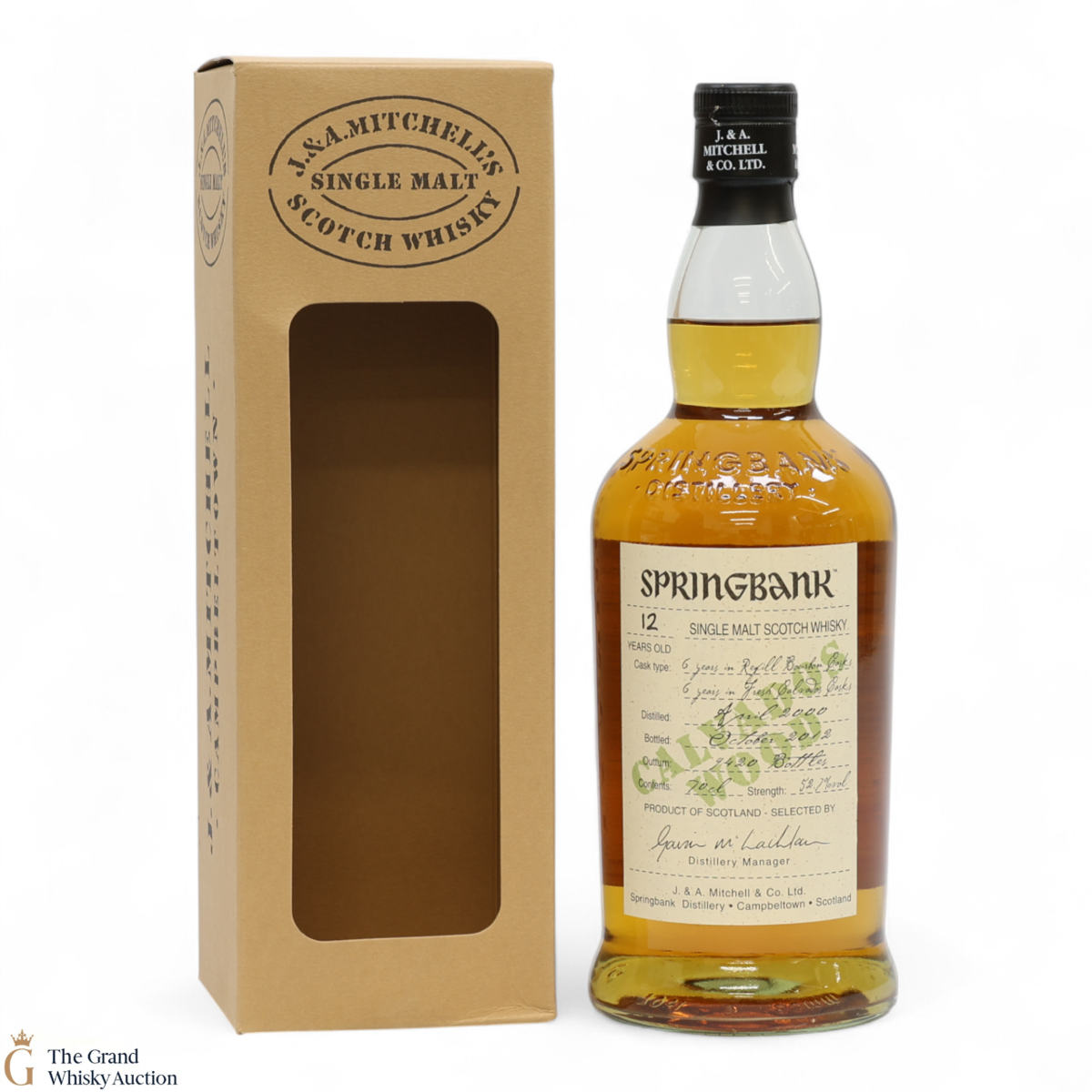 Springbank - 12 Year Old 2000 Calvados Wood