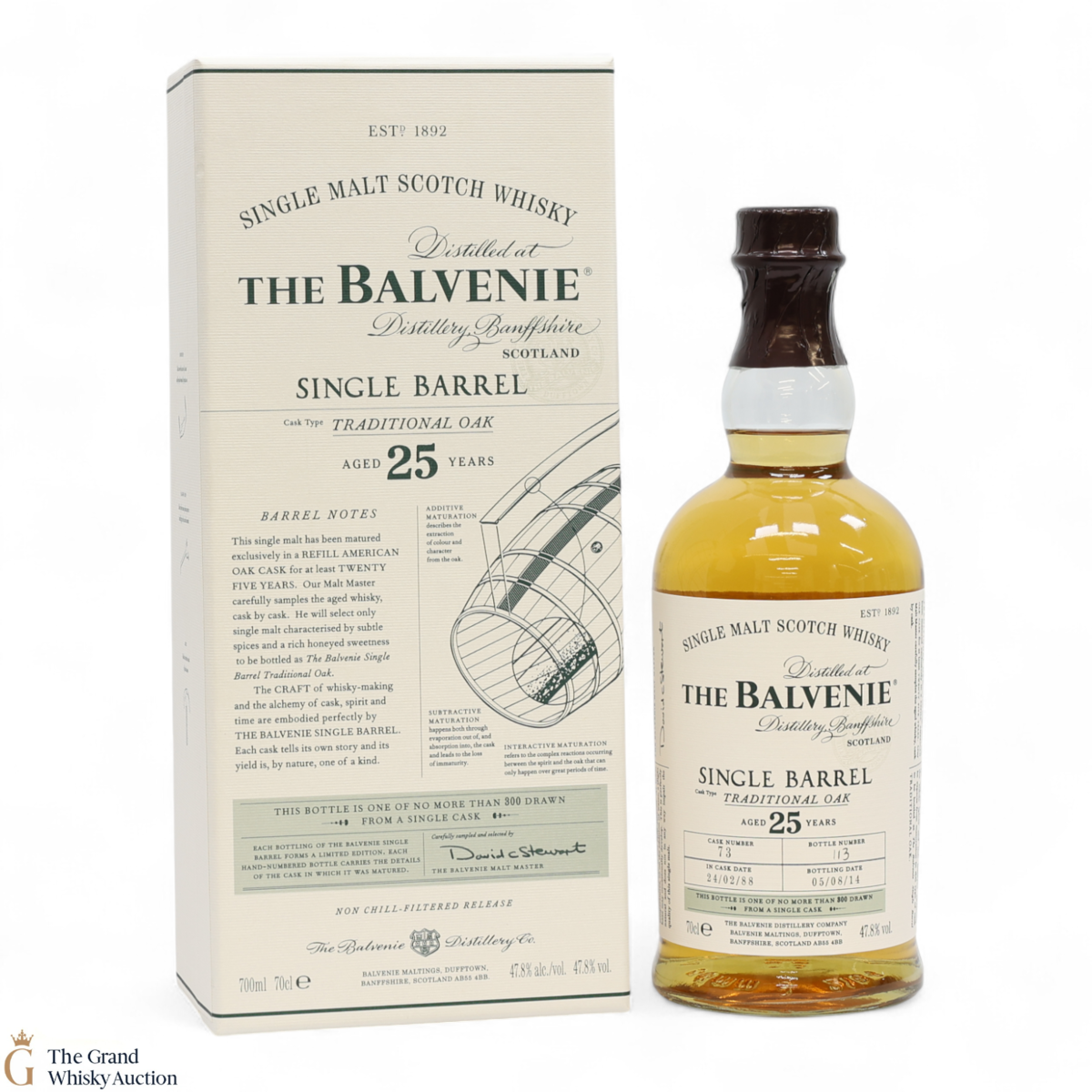 Balvenie - 25 Year Old 1988 - Single Barrel #73
