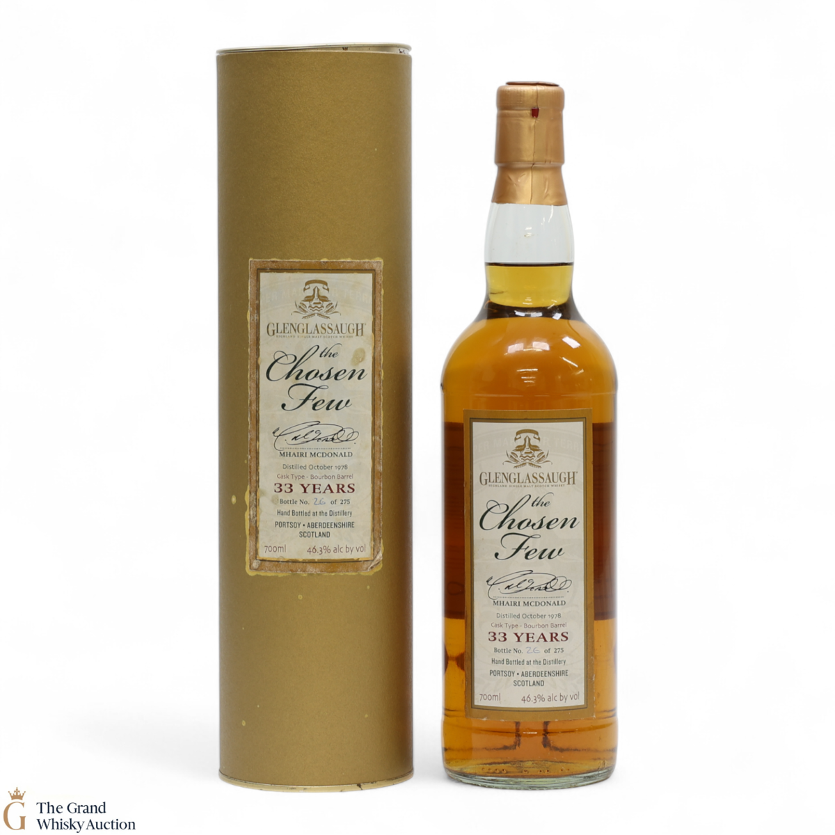 Glenglassaugh - 33 Year Old 1978 - The Chosen Few - Mhairi McDonald