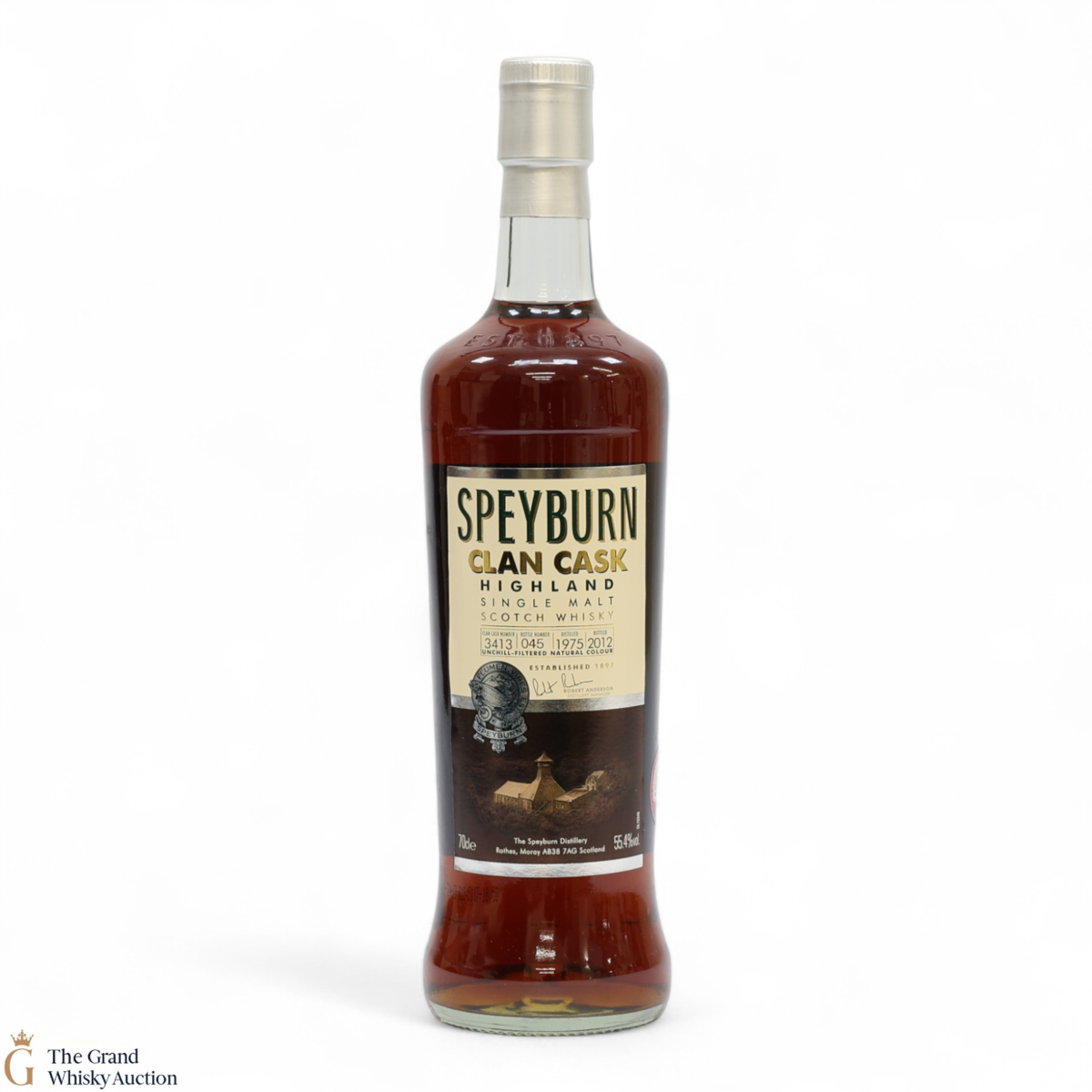 Speyburn - 1975 Clan PX Cask #3413 Bottled 2012
